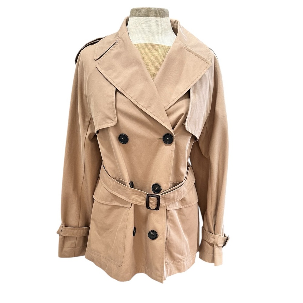 Max Mara The Cube Ctrench Water-Repellent Trench Coat 8 - Picture 2 of 12